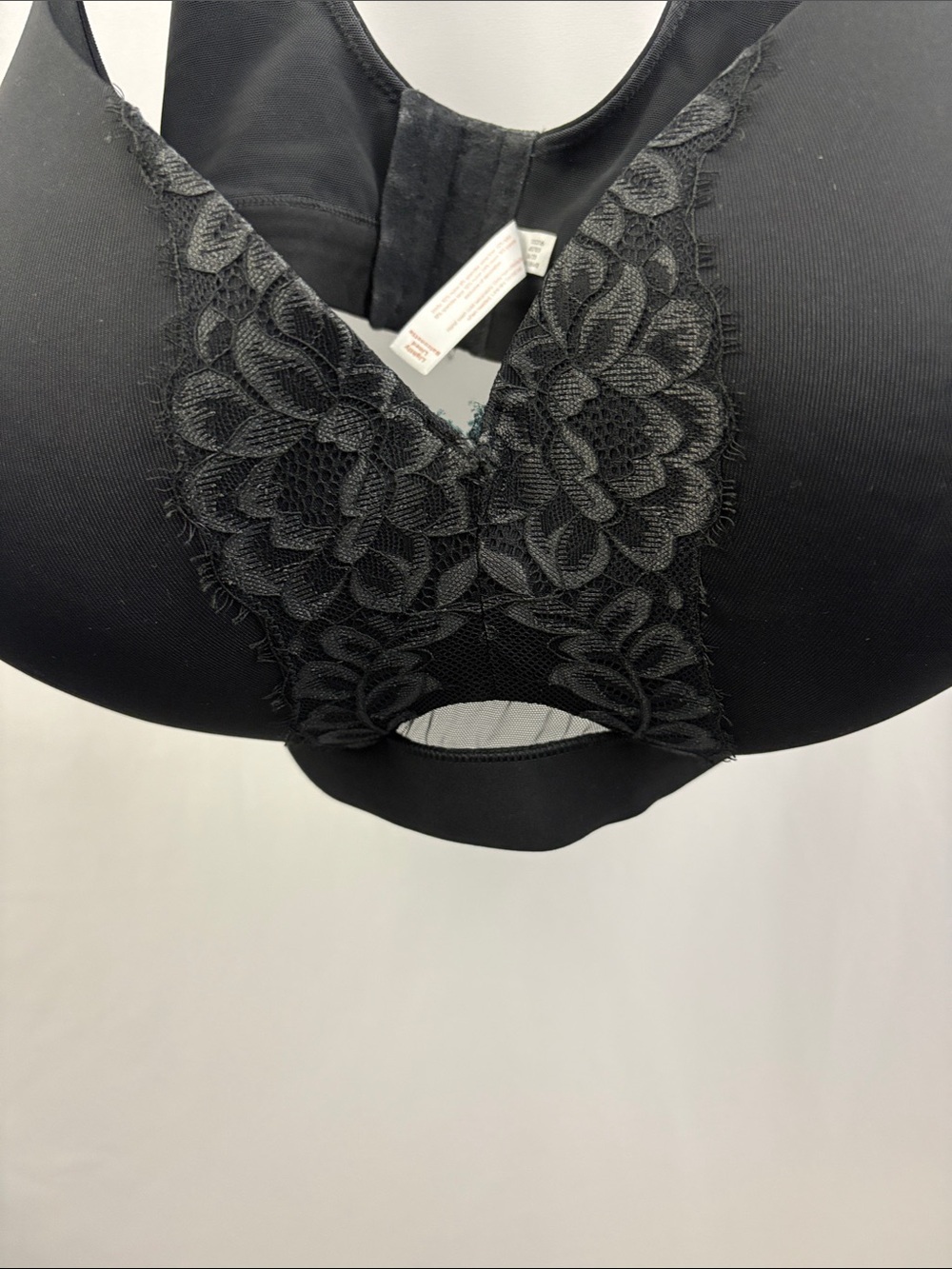 Cacique Black Lightly Lined Balconette Bra 50F - Picture 3 of 8